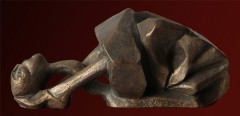 (11 x 10 x 22 cm) bronzo a cera persa, 1998
