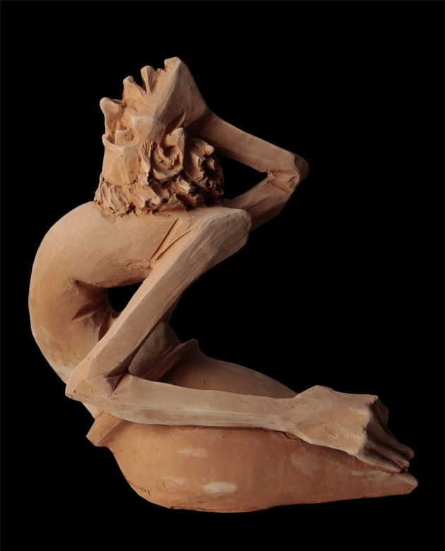 (48 x 27 x 44 cm) terracotta, 2009
