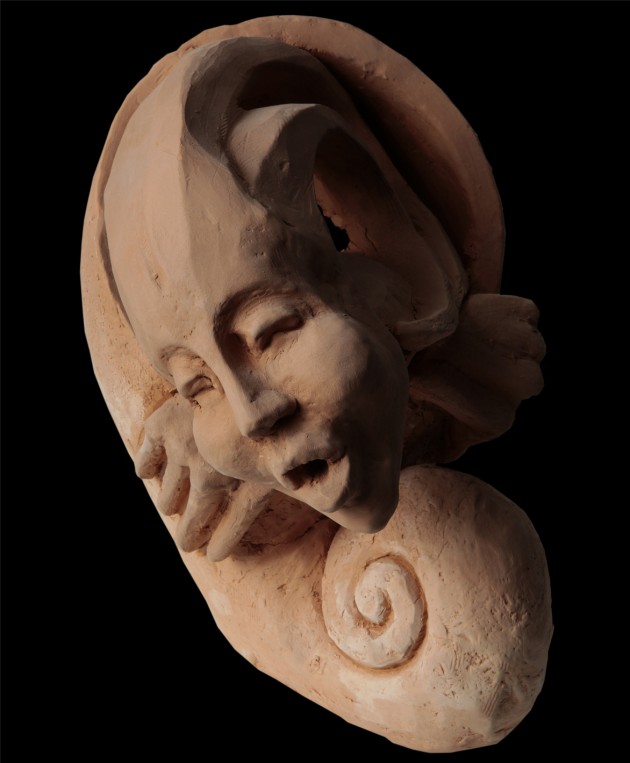(18 x 29 x 23 cm) terracotta, 2011