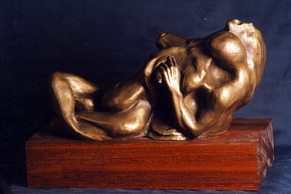 Passione - bronzo a cera persa cm20x15x35 - 1998