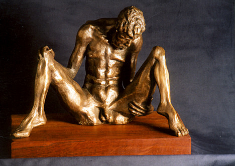 Ultimo - bronzo a cera persa cm30x42x25 - 1997